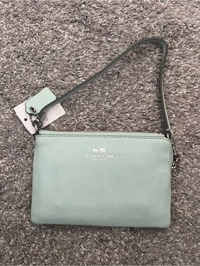 Coach small wristlet wallet NWT